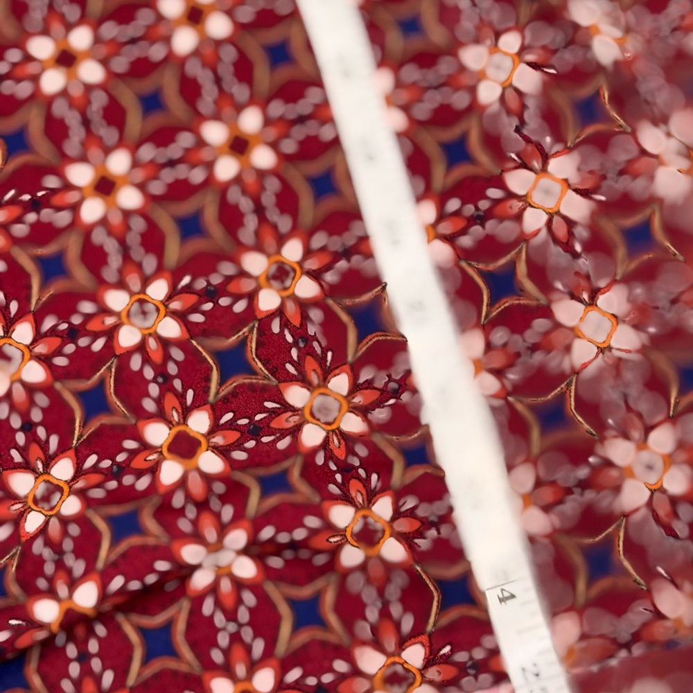 Faith & Joy Red Paisley Boho women’s top small - Picture 5 of 9